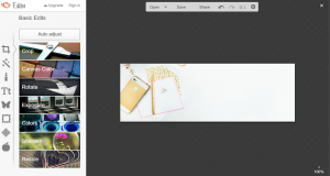 Step by step on how to create header image for mailchimp in picmonkey. | Imperfect Concepts #smallbusiness #maiilchimp #picmonkey #graphicdesign