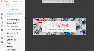 Step by step on how to create header image for mailchimp in picmonkey. | Imperfect Concepts #smallbusiness #maiilchimp #picmonkey #graphicdesign