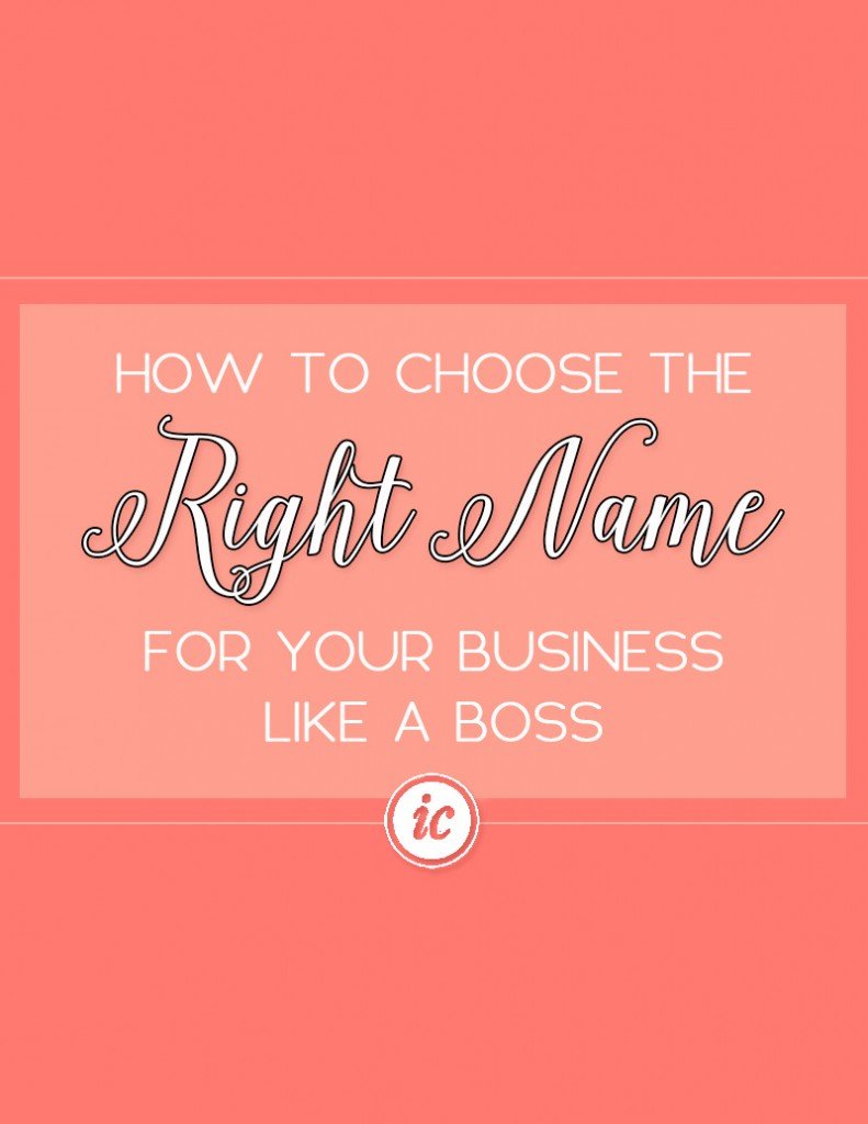 4 Steps on how you can select the perfect name for your business like a boss. | Imperfect Concepts #blogging #smallbusiness