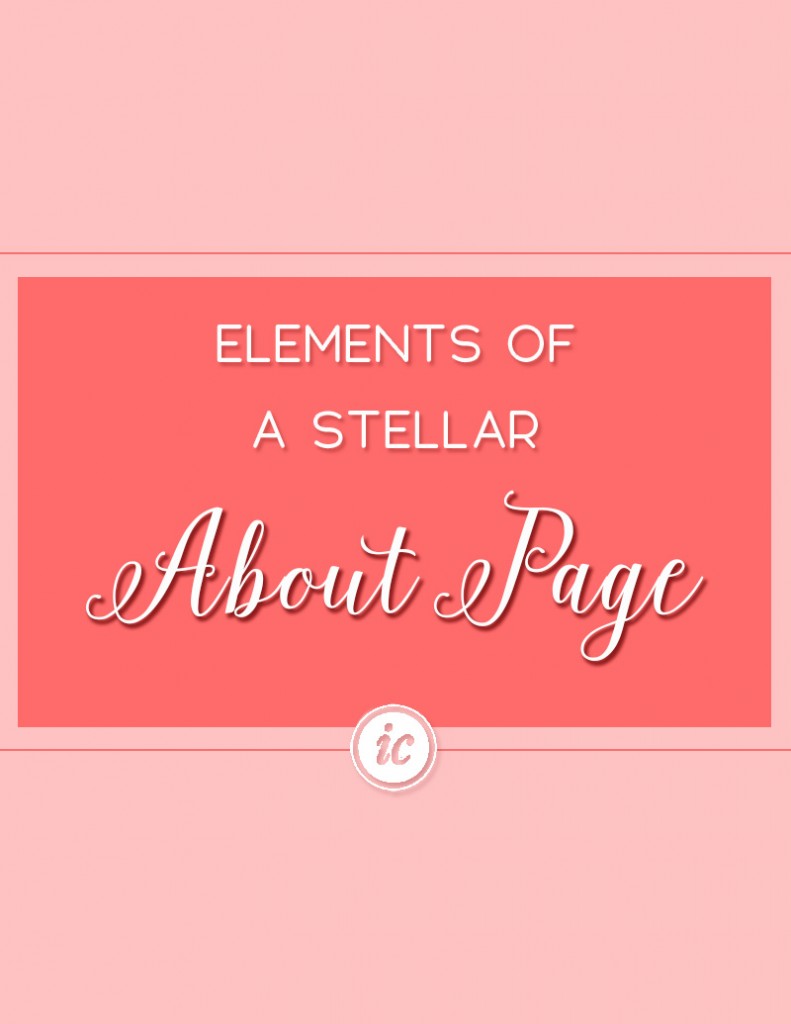 How to create a stellar about page for your small business website. | Imperfect Concepts #aboutpage #website #smallbusiness