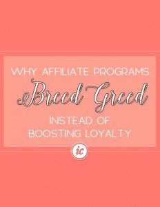 Affiliate programs are fostering greed verse helping others find things they really need. | Imperfect Concepts #smallbusiness #womeninbusiness #entrepreneur #affiliateprograms
