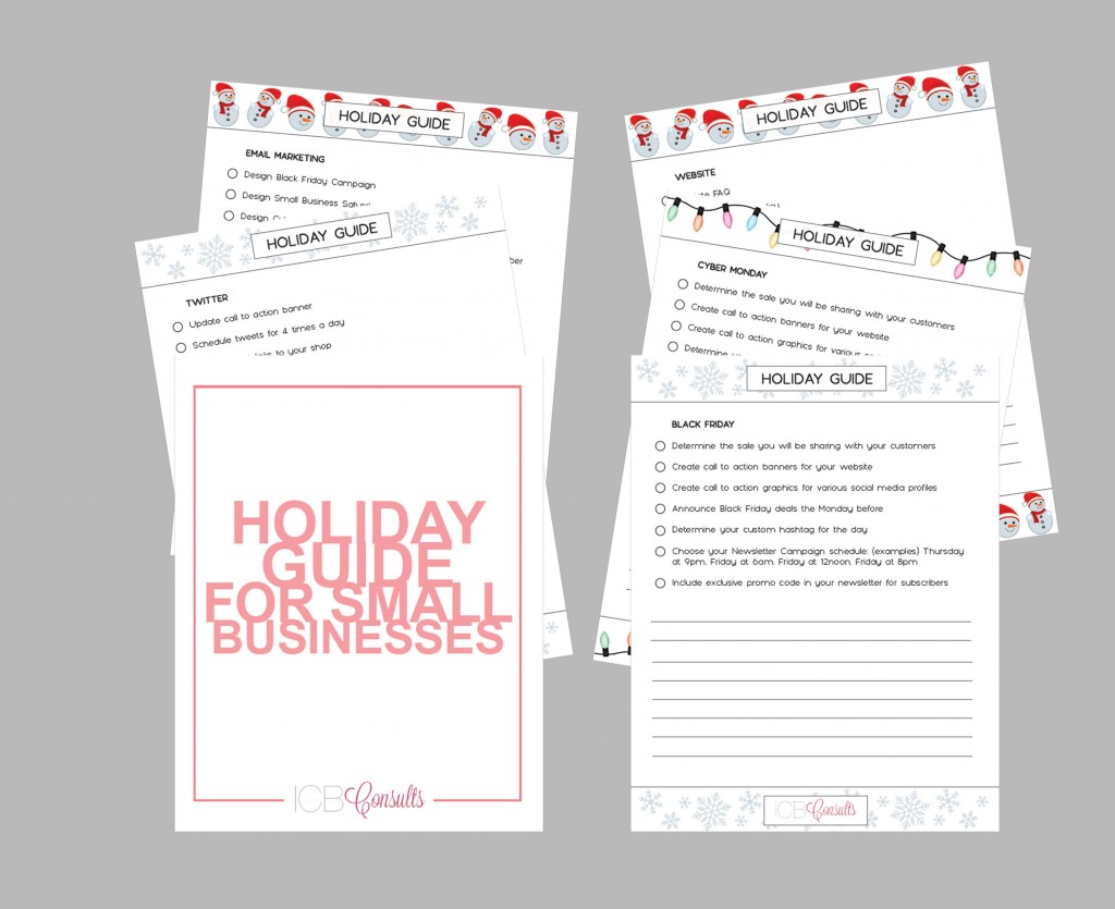 Establishing a solid plan for small business holiday season. | Imperfect Concepts #holidayseason #womeninbusiness #smallbusiness