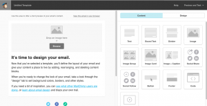 Main Page Mailchimp Template. | Imperfect Concepts #mailchimp #smallbusiness #newsletter