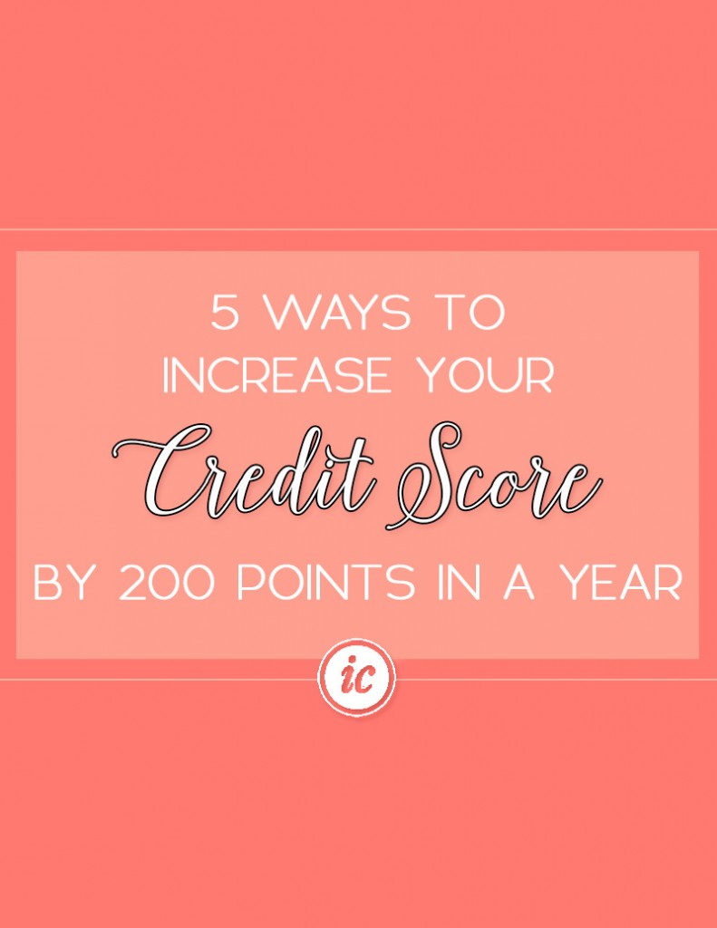 How I increased my credit score in less than a year with these five simple tips. | Imperfect Concepts #CreditScore #StudentLoan #Debt #DaveRamsey