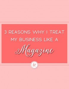Sharing why I decided to treat my company as a magazine for business structure. | Imperfect Concepts #smallbusiness #magazine #businessadvice