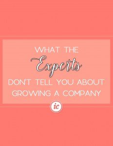 Sharing insider secrets the experts don't tell you about growing a company. | Imperfect Concepts #Smallbusiness #scaling #businessadvice