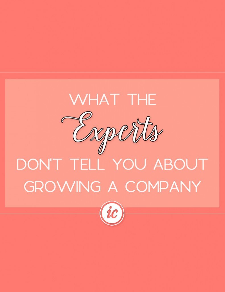 Sharing insider secrets the experts don't tell you about growing a company. | Imperfect Concepts #Smallbusiness #scaling #businessadvice