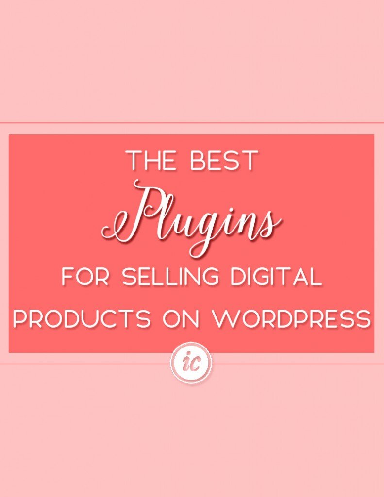 Five of my favorite plugins for selling digital products on wordpress. | Imperfect Concepts #Wordpress #plugins #websitedesign #smallbusiness