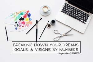 How you can turn your dreams into a full time business. Sharing an elaborate break down of the numbers to help you. | Imperfect Concepts #smallbusiness #blogging #entrepreneur
