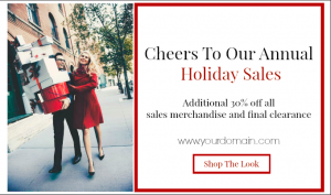 How to design sale call to action banners to help increase sales while utilizing email marketing. | Imperfect Concepts #smallbusiness #mailchimp #emailmarketing #newsletter