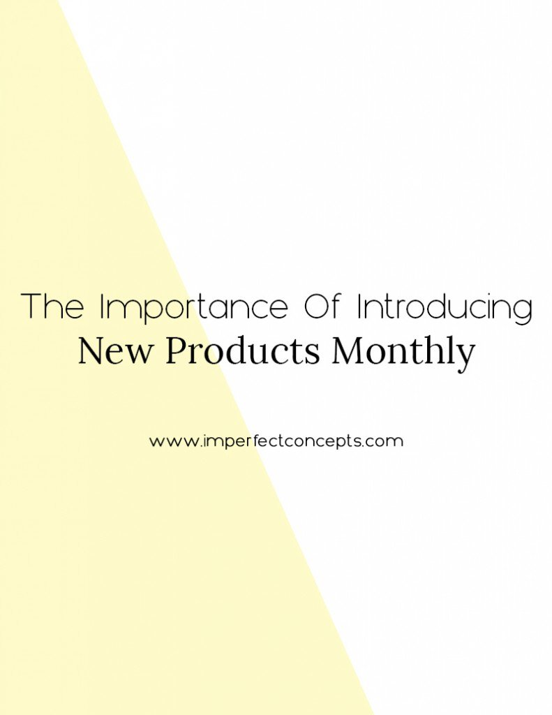 New products increase revenue stream. Old products are collecting dust. Learn how to leverage both to fuel your business. | Imperfect Concepts #smallbusiness #retail #blogging #online