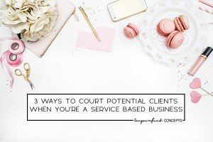 Obtaining new clients for your service business is easier than you think. | Imperfect Concepts #blogging #service #business #smallbusiness