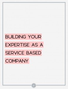 3 Things you need to understand about building your expertise as a service based business. | Imperfect Concepts #smallbusiness #blogging #advice