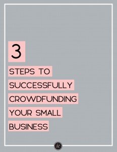 Learn how to crowdfund your business the right way. | Imperfect Concepts #smallbusiness #blogging #crowdfunding