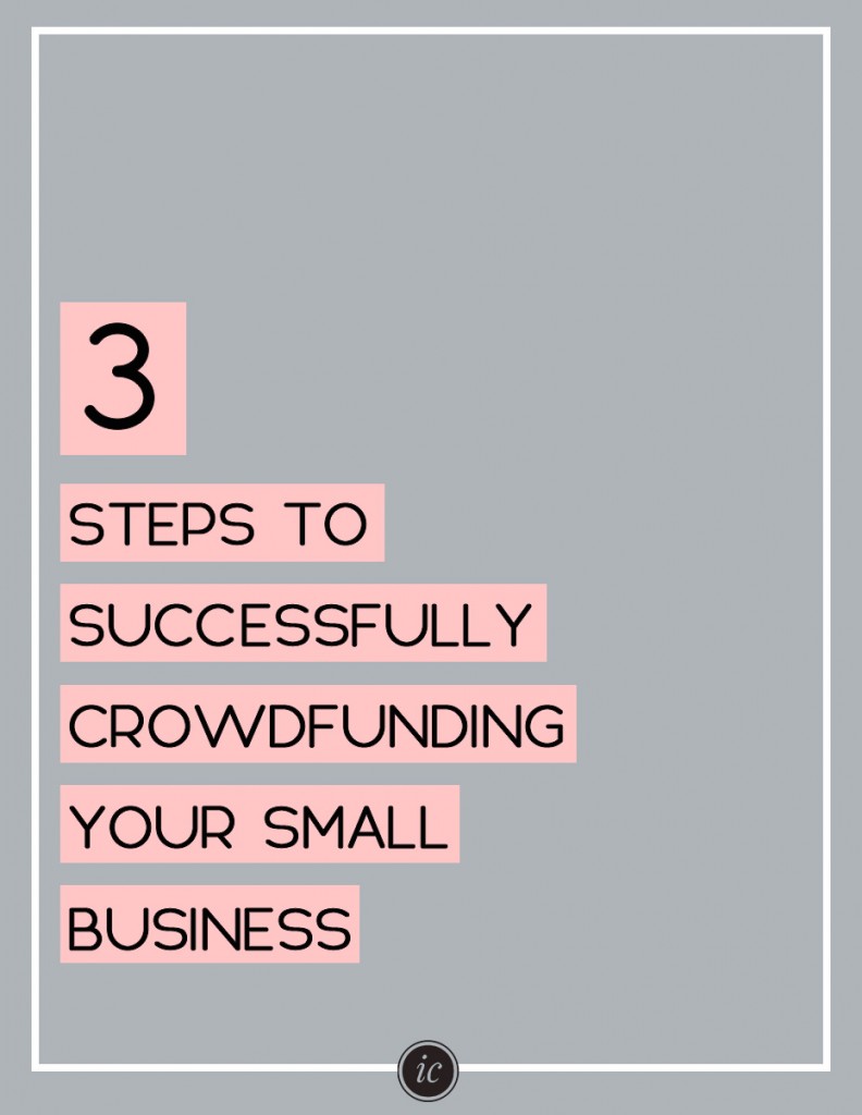 Learn how to crowdfund your business the right way. | Imperfect Concepts #smallbusiness #blogging #crowdfunding