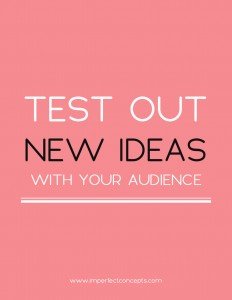 A/B Testing is essential if you want to know what is working with your small business. | Imperfect Concepts #smallbusiness #blogging #