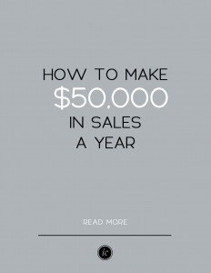 4 Details you need to know if you want to make $50,000 in sales a year with your business. | Imperfect Concepts #smallbusiness #advice #blogging