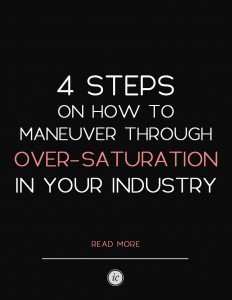 Overcome the crowded market in your industry with these tips. | Imperfect Concepts #blogging #marketing