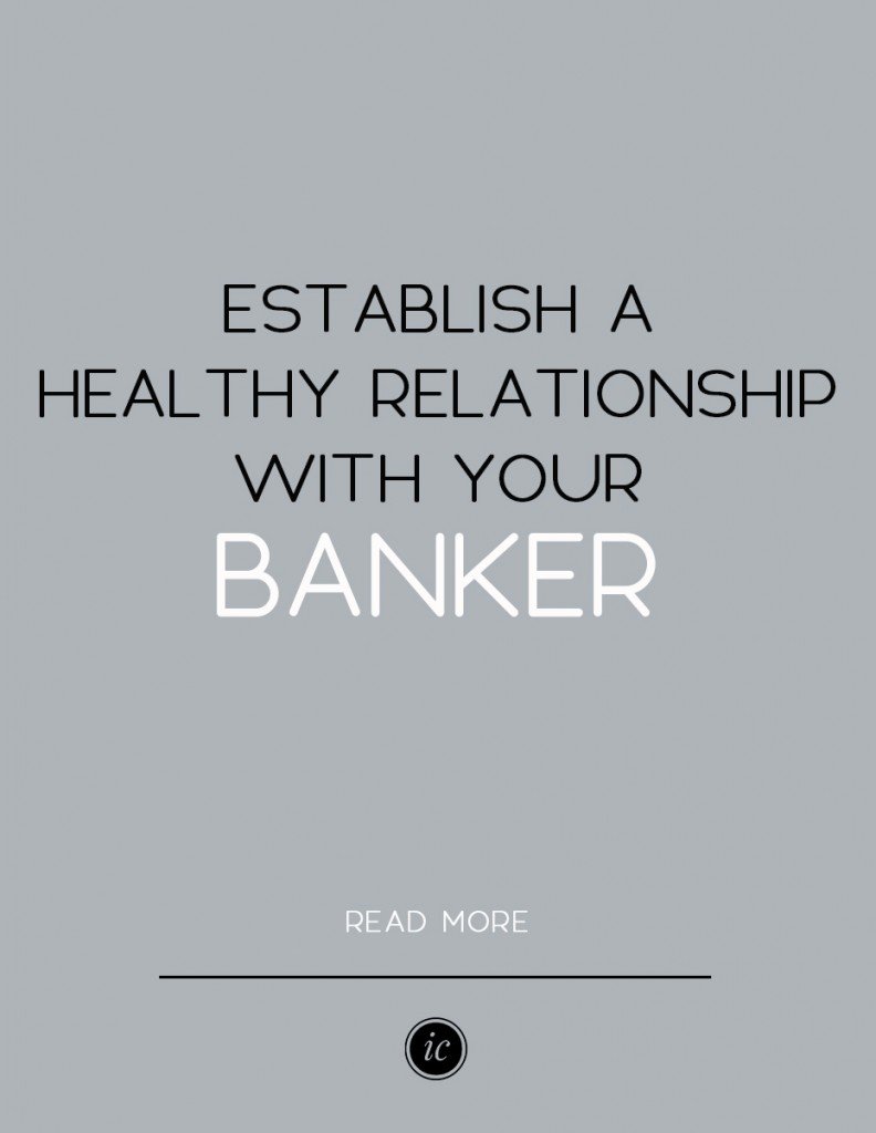 Every small business is surrounded by a group of great people. Having an amazing banker is key to financial success. | Imperfect Concepts #blogging #money #smallbusiness