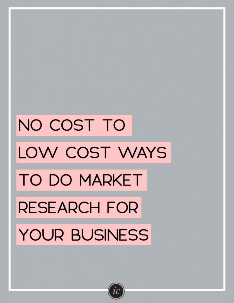 Market research can be expensive. Sharing several ways to do it for free or lower cost.