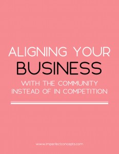 5 ways to establish your business with a community mindset over a competition mindset.