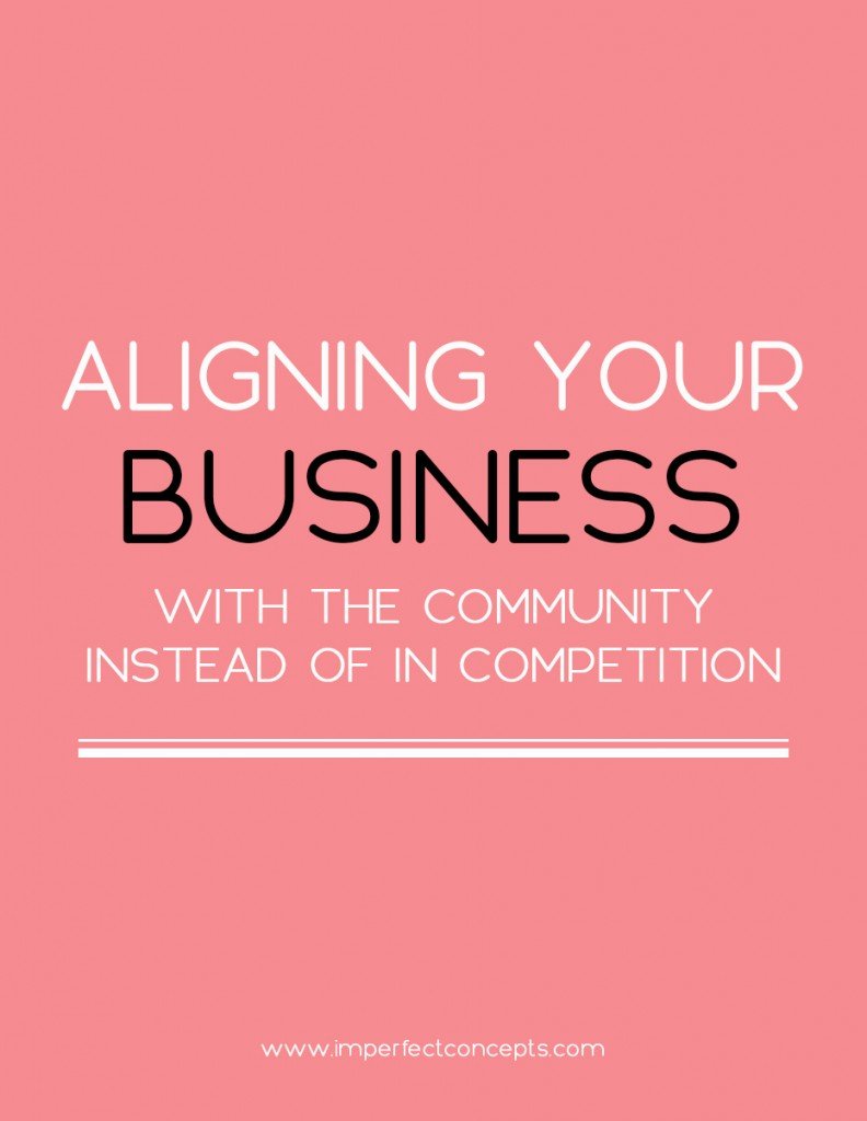 5 ways to establish your business with a community mindset over a competition mindset.