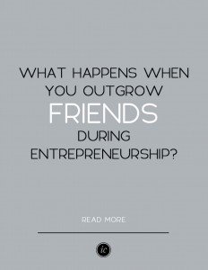 Losing friends when running a business is not easy. Sharing some tips and insight from my experience.