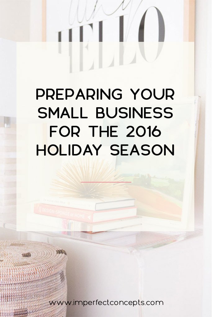 Vert12_Preparing Your Small Business For The 2016 Holiday Season