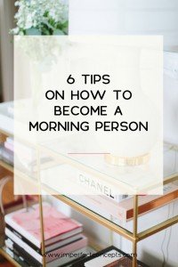 Very practical tips on how you can wake up with enthusiasm each day. | Imperfect Concepts