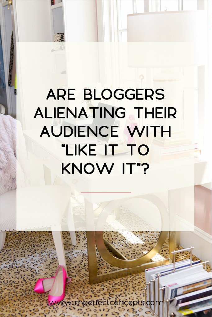 liketoKNOWit is killing the relationship between blogger + influencer with their audience. | Imperfect Concepts #smallbusiness #blogging #liketoKNOWit #rewardstyle