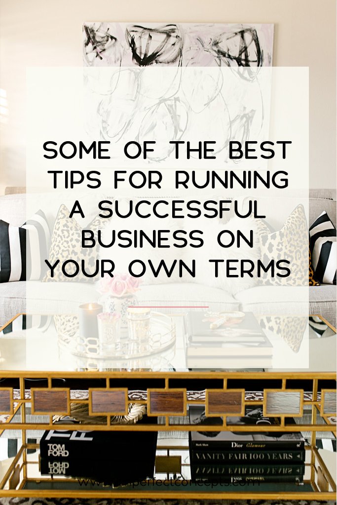5 Insider tips on how you can create a winning business on your terms. | Imperfect Concepts #smallbusiness #blogging #advice