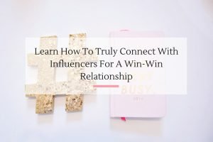 If you really want to connect with the top influencers in your industry these four tips are a must. | Imperfect Concepts