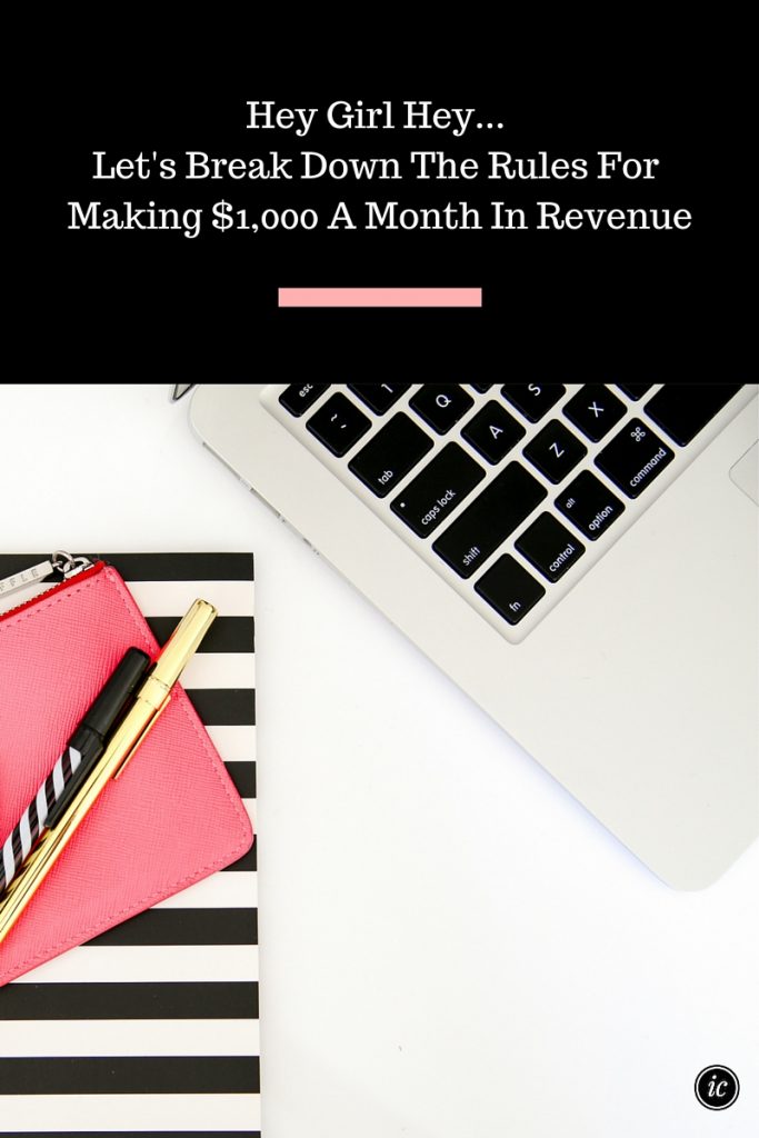 6 Tips On How You Can Reach $1,000 A Month In Revenue Without Gimmicks.