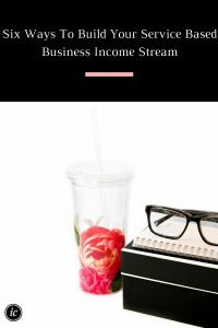 Talking about how you can establish income with eCourse, eBooks, conferences and more for your service based business. | Imperfect Concepts