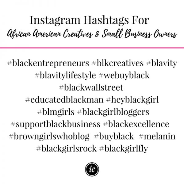 101 Instagram Hashtags For The Creative Entrepreneur & Small Business