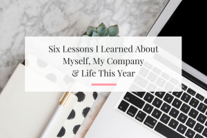 Sharing a very insightful and detailed post on the lessons I learned this year regarding myself and business. | Imperfect Concepts