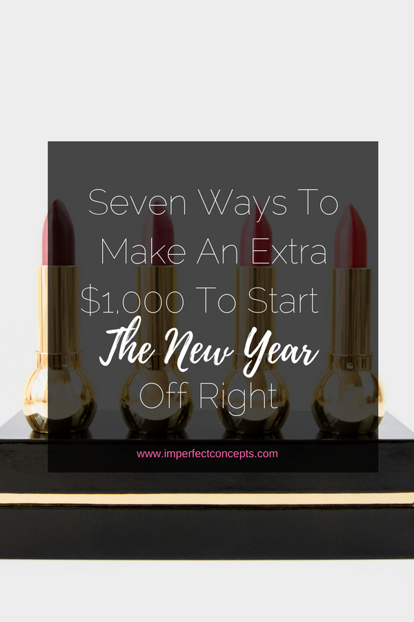 Learn how to add an additional $1,000 to your pockets before 2017 starts. | Imperfect Concepts