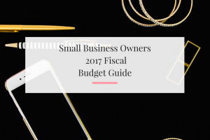 Breaking down how to handle your fiscal budget in 2017 as a small business owner or creative. | Imperfect Concepts