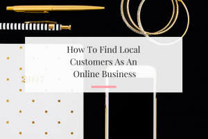 4 tips on how you can find local clients when you're an online business. | Imperfect Concepts