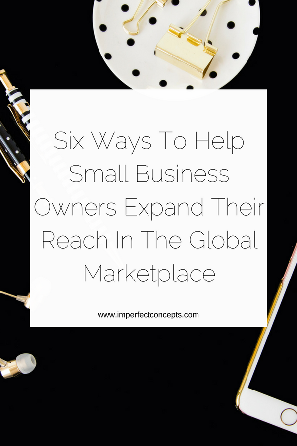 Learn how you can lend a helping hand to other business owners. | Imperfect Concepts
