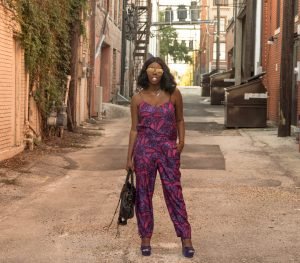Tasha Robinson of Imperfect Concepts| Jumper: Jcrew, Bag: Balenciaga, Shoes: Steve Madden