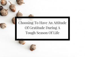 Three things I learned during my tough season that has strengthen me to do greater things.